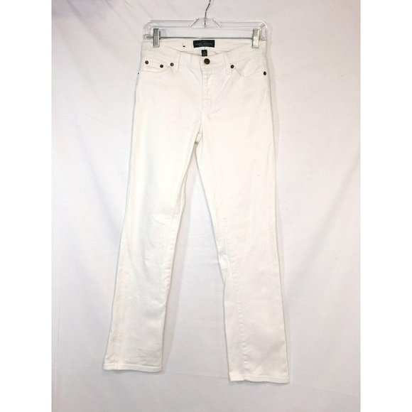 LRL Lauren Jeans Co Ralph Lauren Denim - LRL Lauren Jeans Co Ralph Lauren White Jeans